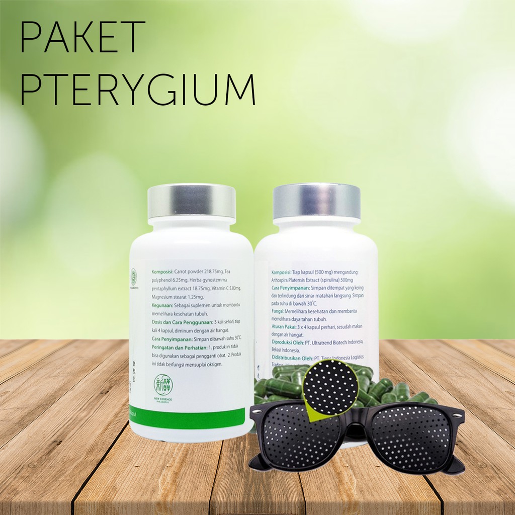 PAKET PTERYGIUM & PINGUECULA - PENYAKIT MATA QUEENHERBS