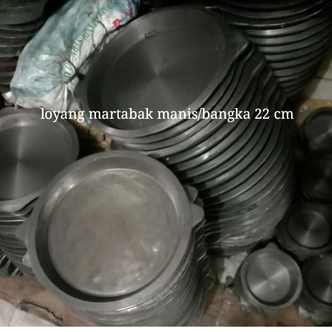 =+=+=+] loyang martabak manis/bangka 22 cm