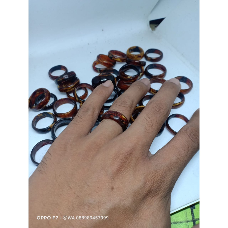 Cincin akar bahar brahma batik asli