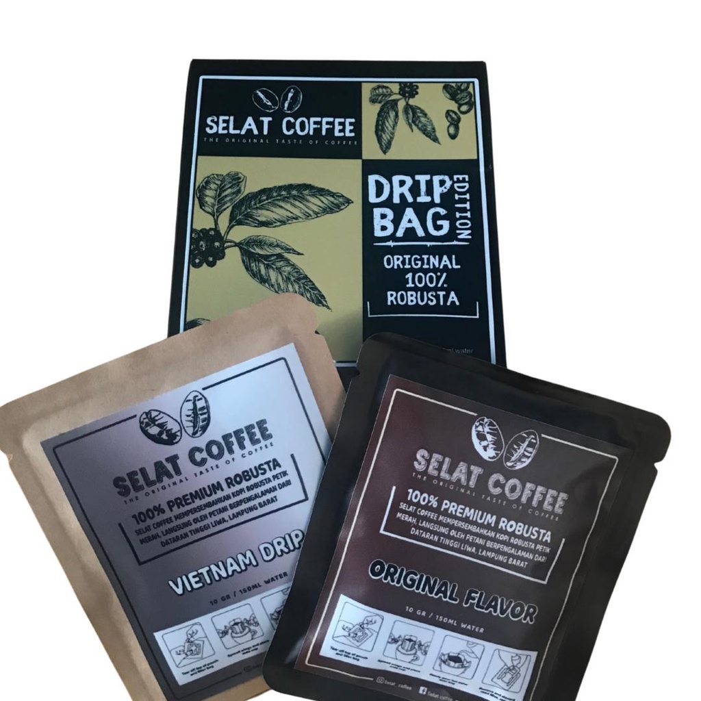 

[SELAT COFFEE] SELF DRIP COFFEE / EASY DRIP COFFEE KOPI BUBUK BERKUALITAS