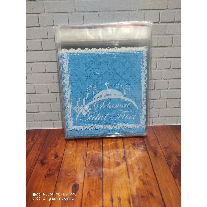 plastik kue lebaran kubah isi 100 cookies bag