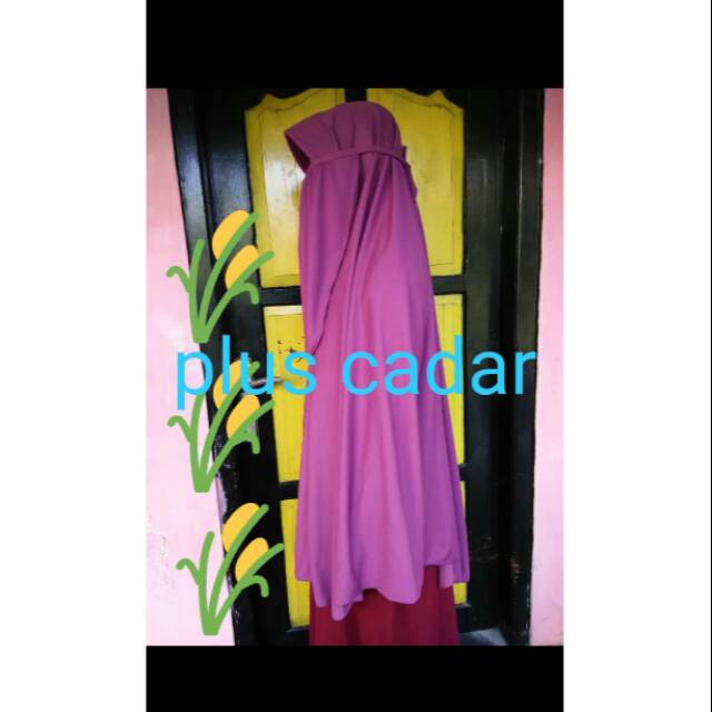 Jilbab kaos plus cadar