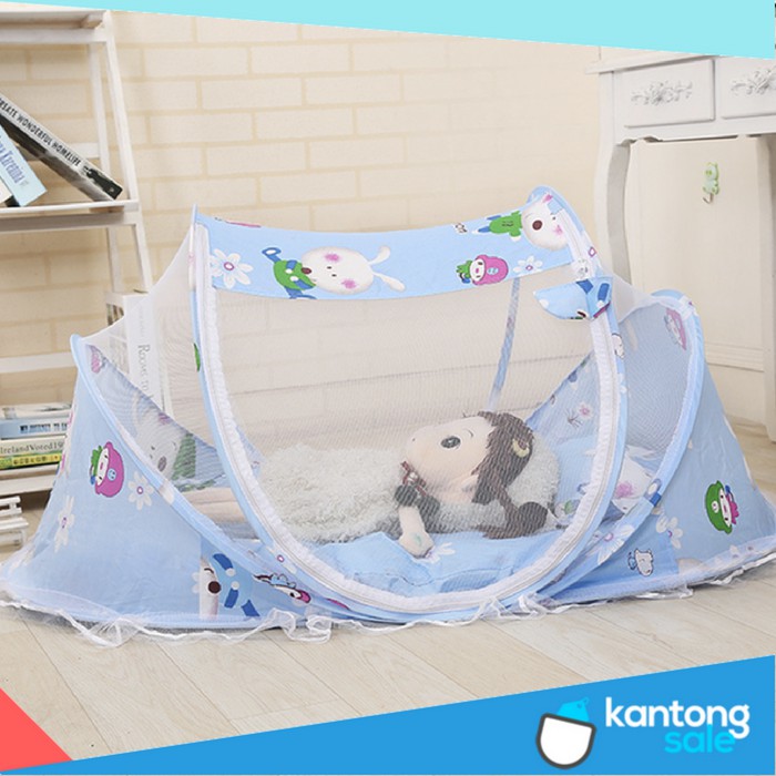 Kelambu Bayi Tempat Tidur Bayi Kelambu Anti Nyamuk Kasur Bayi Matras Bayi Perlengkapan Bayi