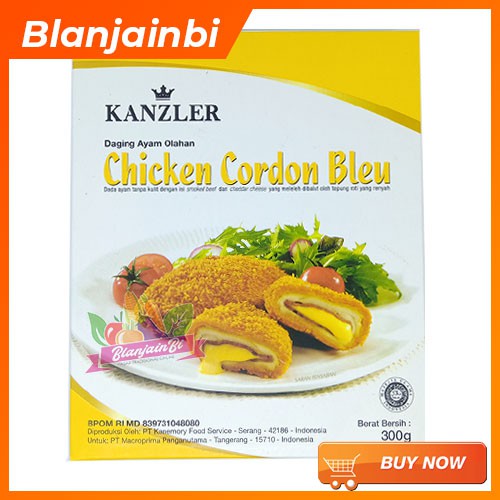 

Kanzler Chicken Cordon Bleu 300gr Bandung
