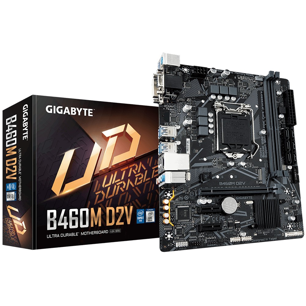 GIGABYTE MOTHERBOARD B460M D2V