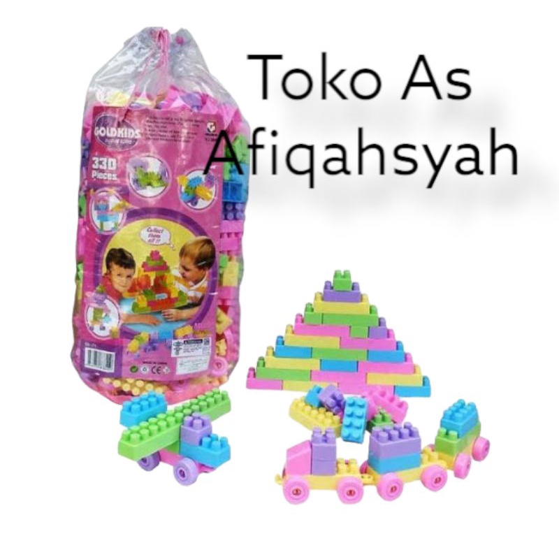 Mainan Lego Block Isi 330 pcs
