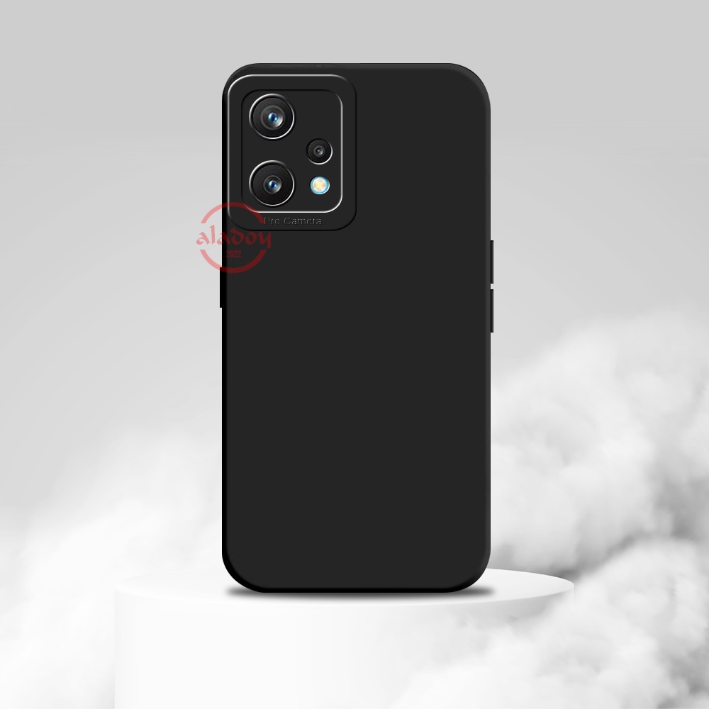 Soft Case Realme 9 / 9 Pro Plus Case Liquid Silicone Pro Camera Premium Casing