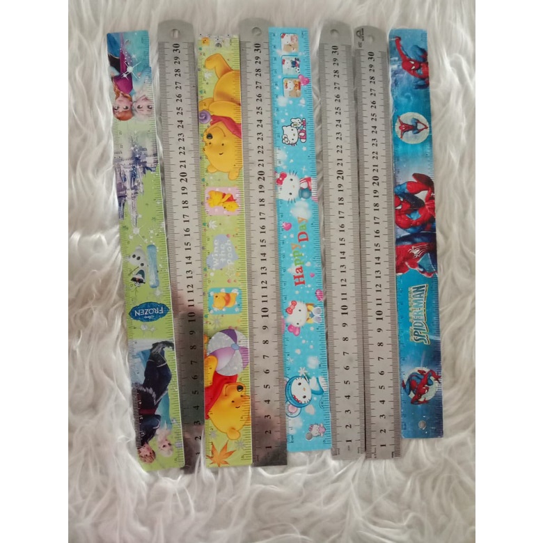 

Penggaris Besi Stainless 30 cm