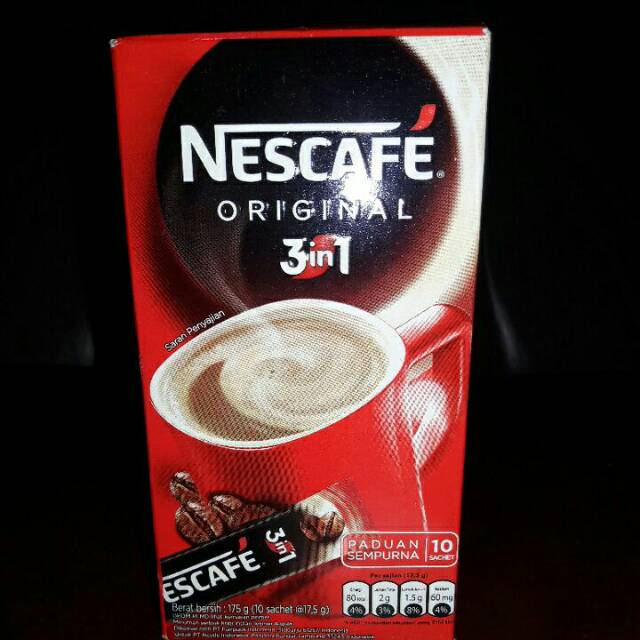 

NESCAFE ORIGINAL 3IN1