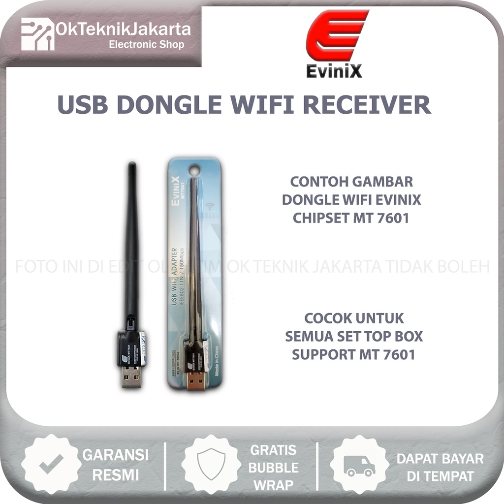 Usb Wifi Wireless Adapter 150 Mbps Usb Dongle Wifi EVINIX MTK7601