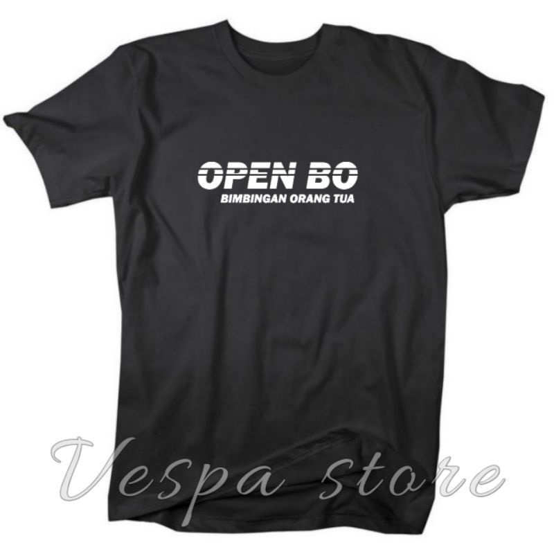 kaos open bo / kaos pria / kaos wanita / kaos murah