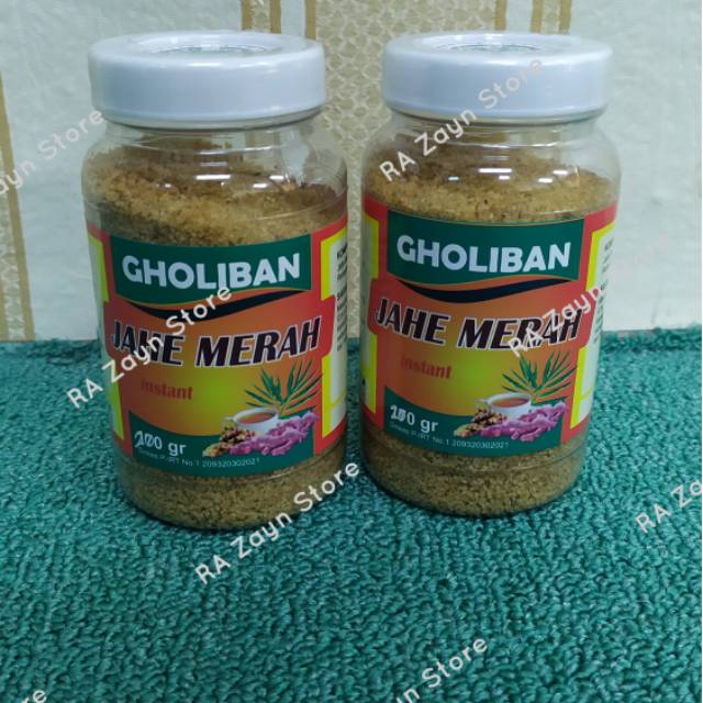 

Jahe Merah Instant Gholiban 200gr ( FREE ONGKIR )