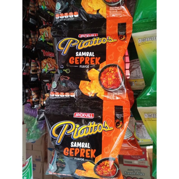 

Piattos Snack Rasa Sambal Geprek 1 Pack Isi 10 Pcs