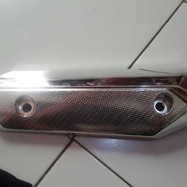 Tameng knalpot beat fi cover knalpot beat fi variasi croom