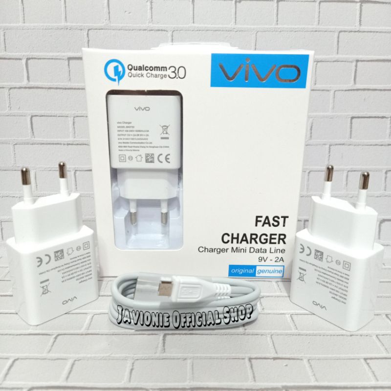 TRAVEL CHARGER CAS CASAN VIVO 18W ORIGINAL FAST CHARGING MICRO USB