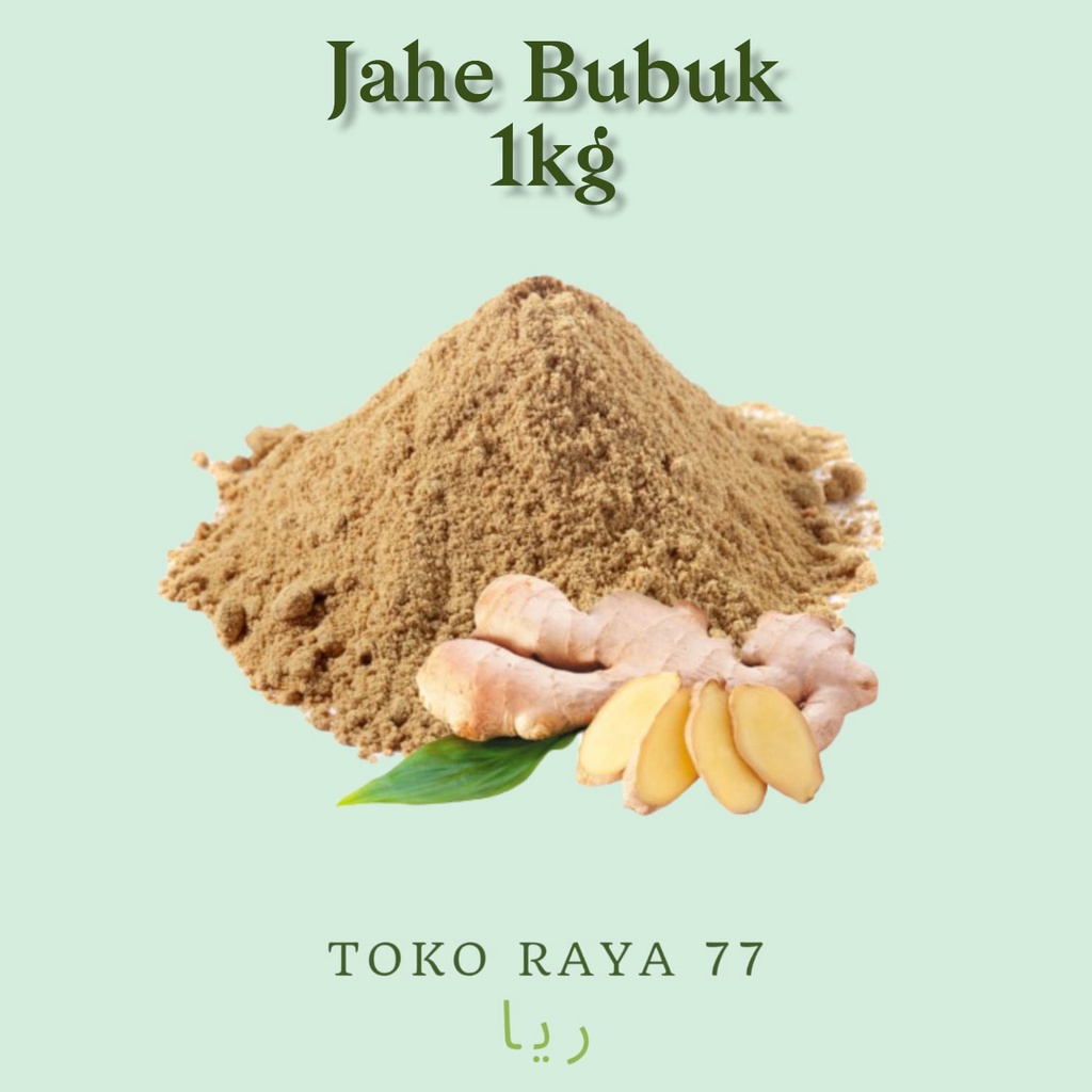 

Bubuk Jahe Organik Murni Kemasan 1 Kg