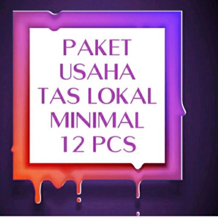 ➩ paket usaha tas lokal baru#hrga tertera per pcs#minimal 12 pcs ✩