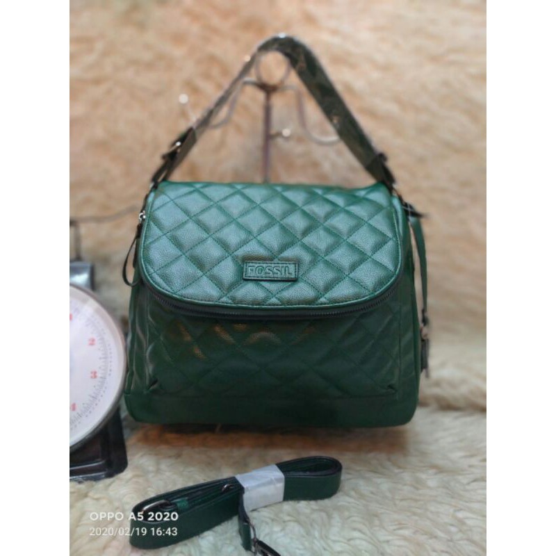 RULLY68_100%REALPIC Tas Selempang jahit jahit bisa di jingjing multipungsi TAS IMPORT /COD