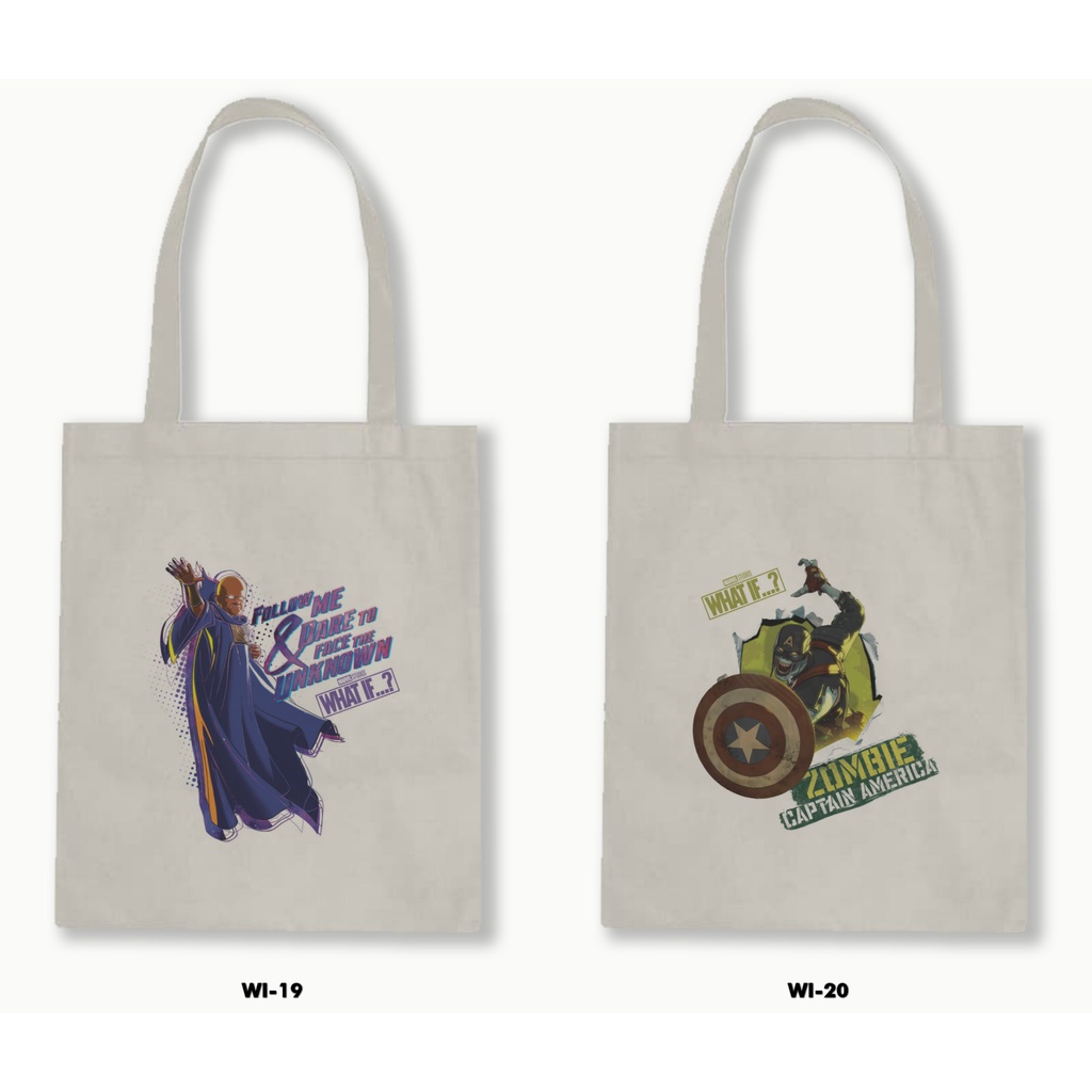 TOTE BAG BLACU - MARVEL WHAT IF .01