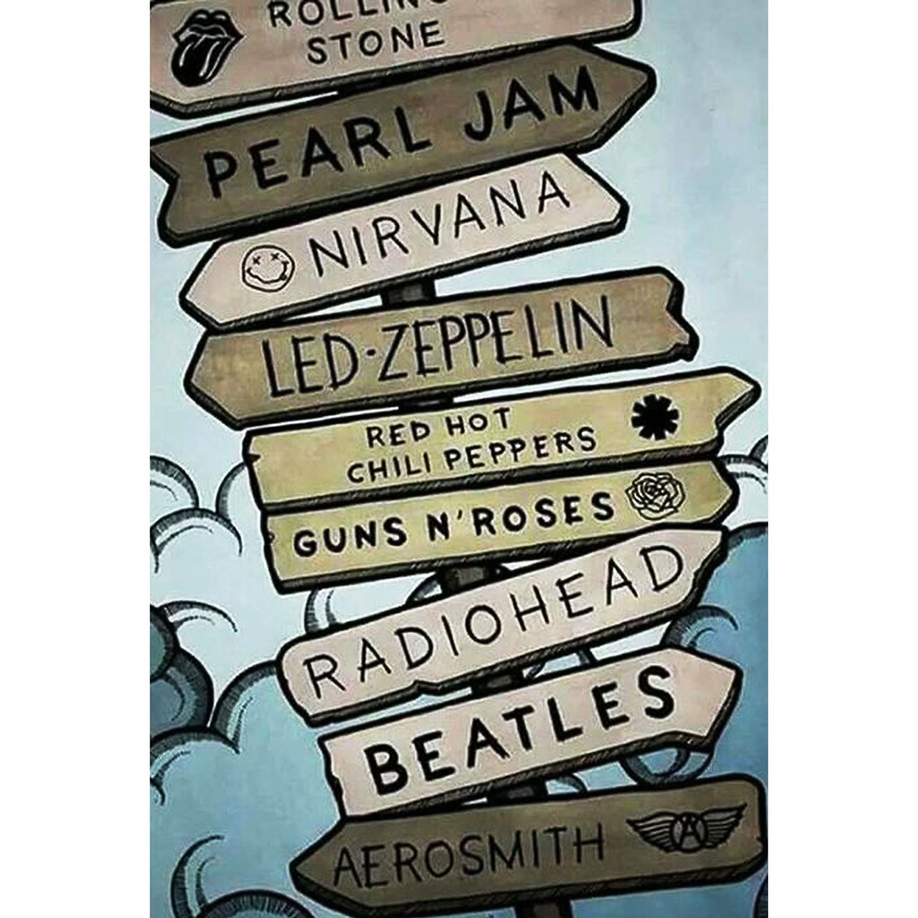 pusatmode Hiasan Dinding Music Art Size 15x30 &amp; 20x30 cm