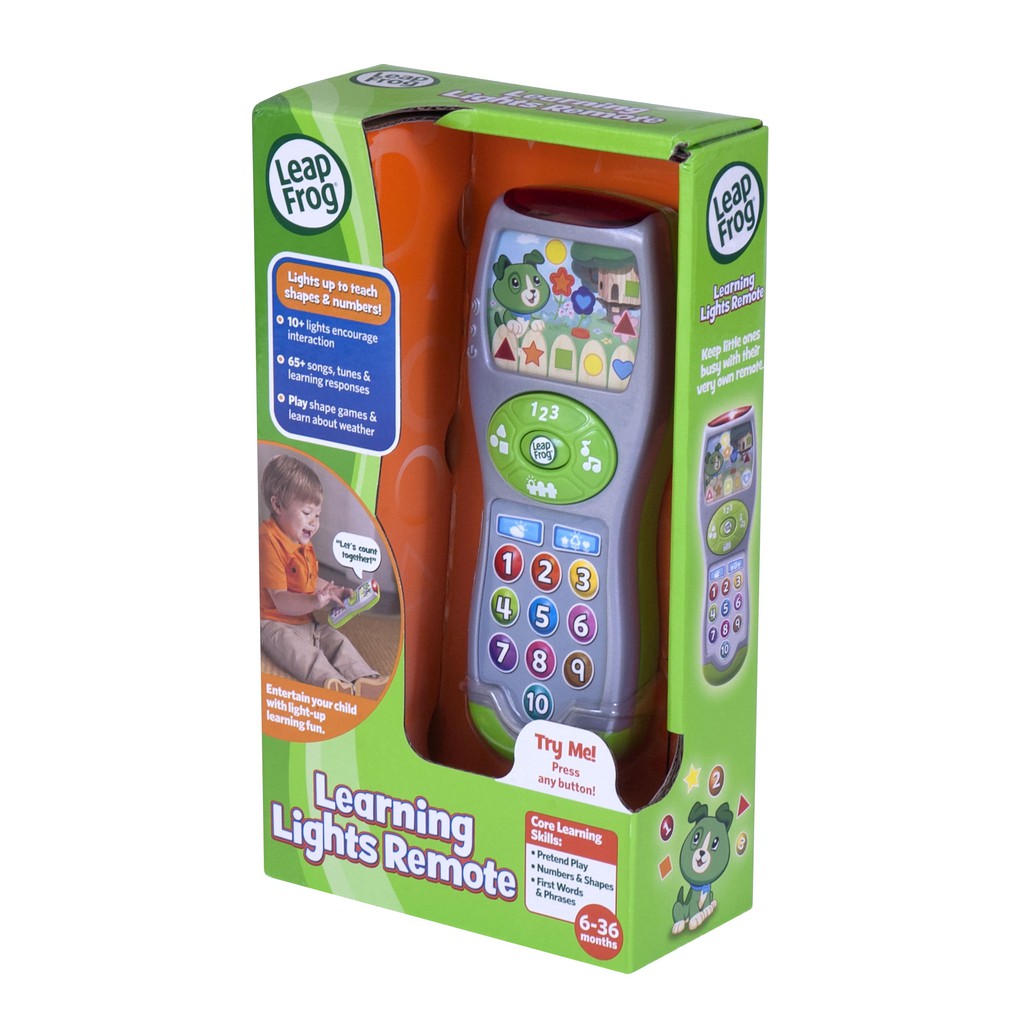 Leap Frog Learning Lights Remote Mainan Bayi Balita