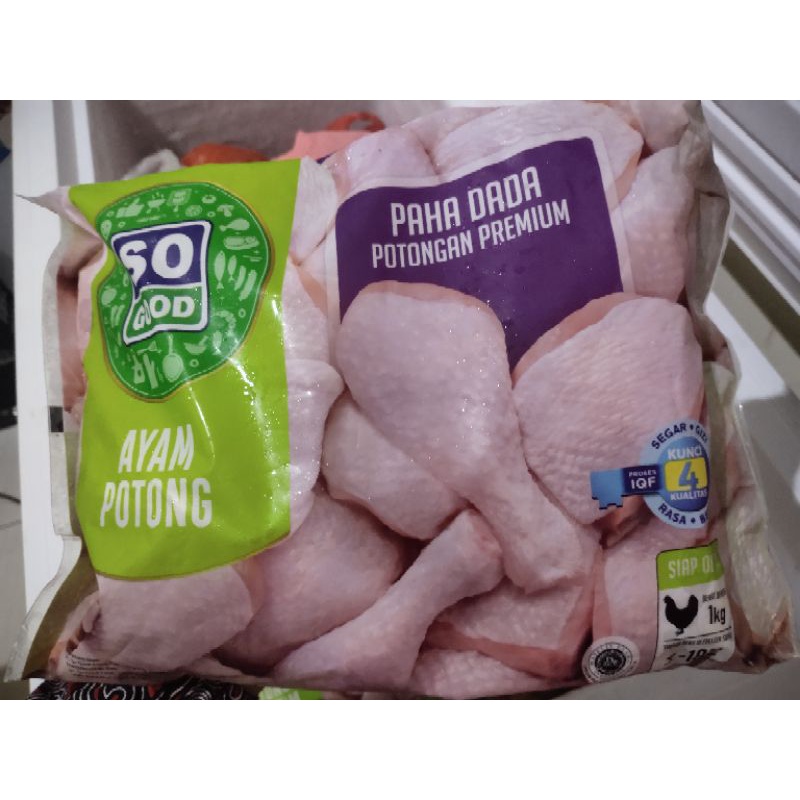 

ayam potong paha dada 1kg soGood
