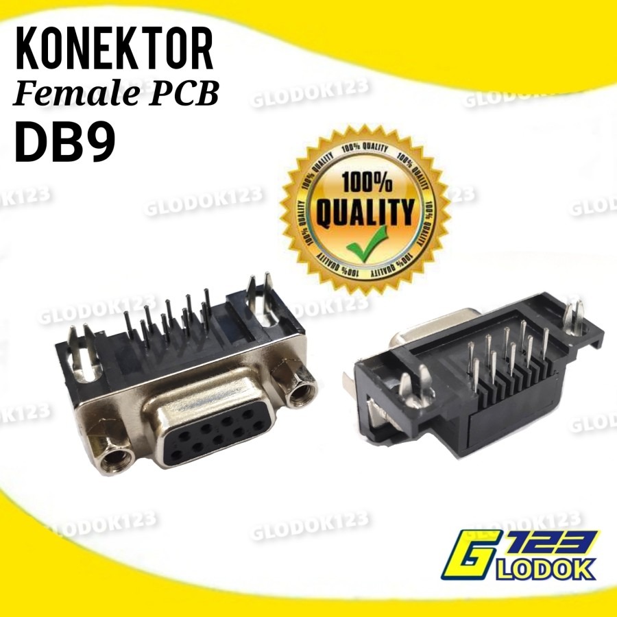 Konektor DB9 Female PCB