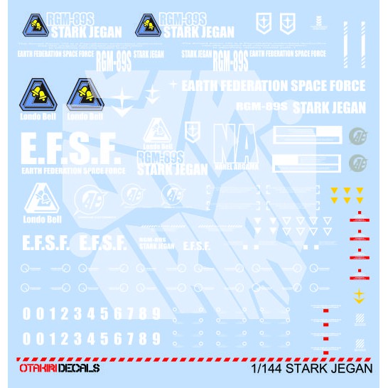 STARK JEGAN New Decal Skala 144