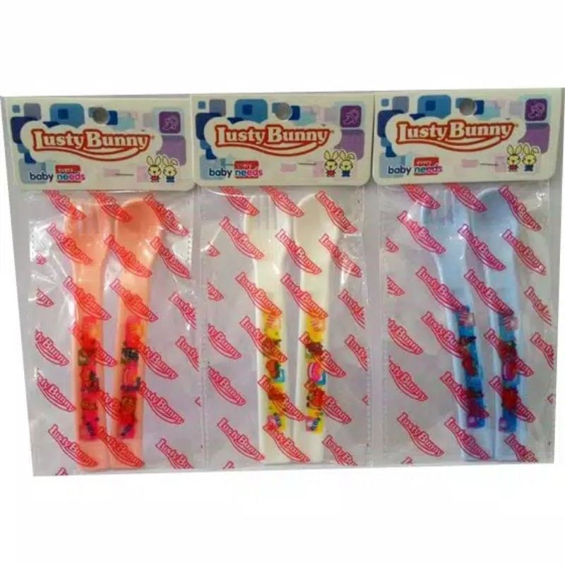 LustyBunny Baby Spoons Set Sendok Perlengkapan Makan Balita lb-1361 1351