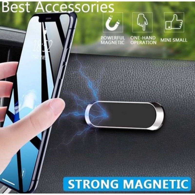 HOLDER MAGNETIC PHONE HP MAGNET MOBIL RUMAH F6 HOLDER MOBIL