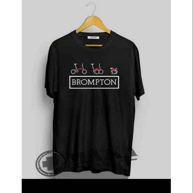 KAOS BROMPTON BAJU TSHIRT COMBED 30S