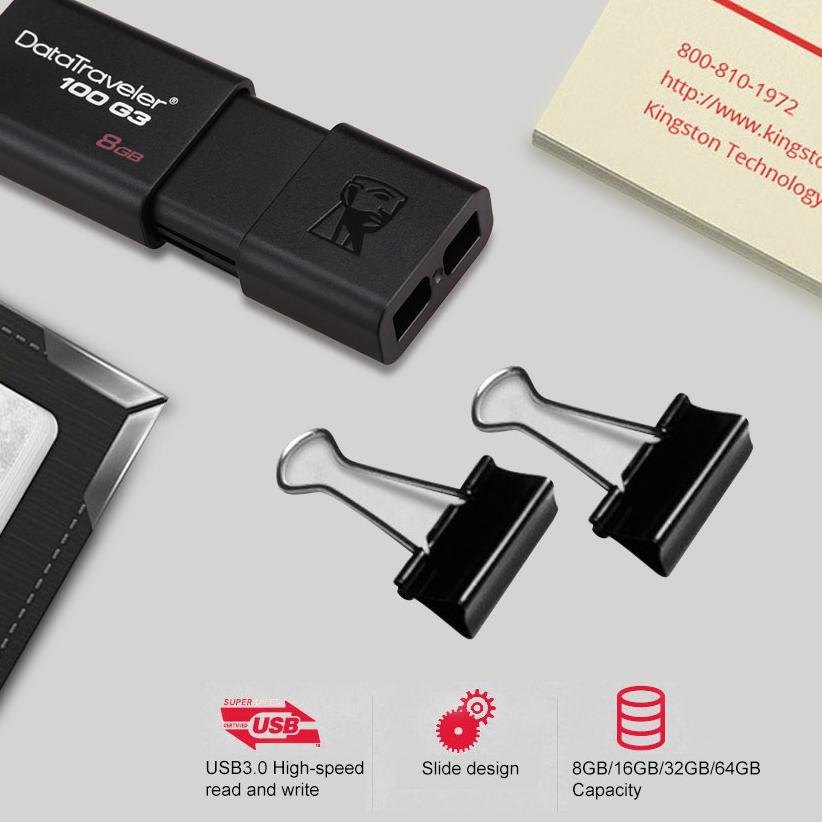 Kingston DT100 Flash Disk 128gb Original USB 3.1 disk Kingstone 128 GB