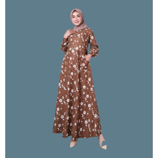 Gamis Wanita Muslim Busui Baju Pesta Modern Kekinian