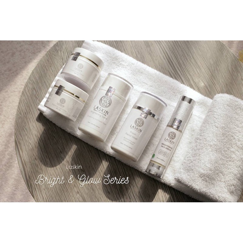 LASKIN PAKET BRIGHTENING SERIES GLOW - SKINCARE GLOWING - SKINCARE PEMUTIH - SKINCARE VIRAL TIKTOK