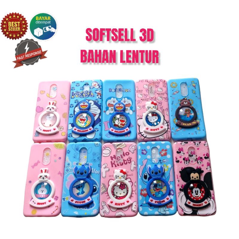 Case Xiaomi Redmi 5 Note 5 Note 5 Pro Casing Karakter 3D