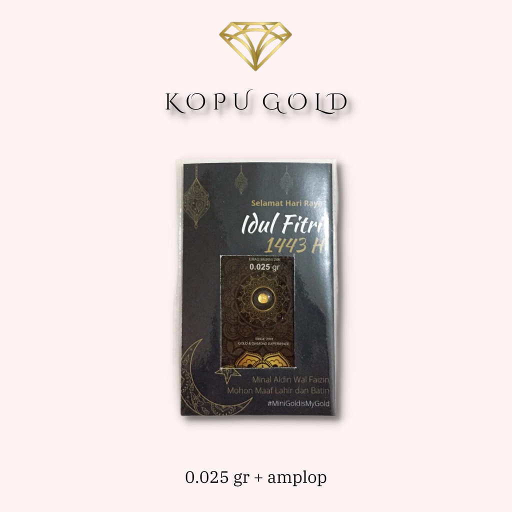 Emas Logam Mulia Mini Gold Idul Fitri 0,025