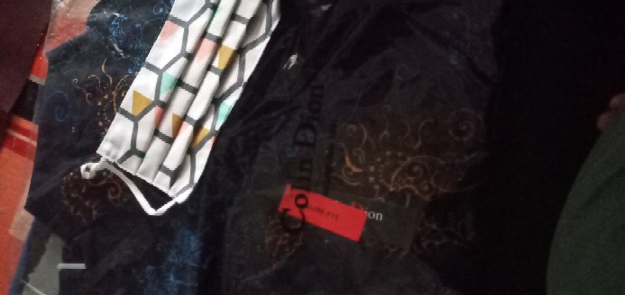 Kemeja Batik Pria Slim Fit Tk03