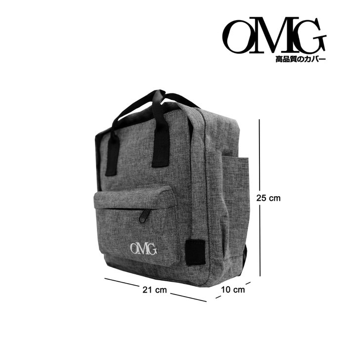 Mini Ransel Backpack Tas Punggung Kecil imut Wanita OMG Waterproof