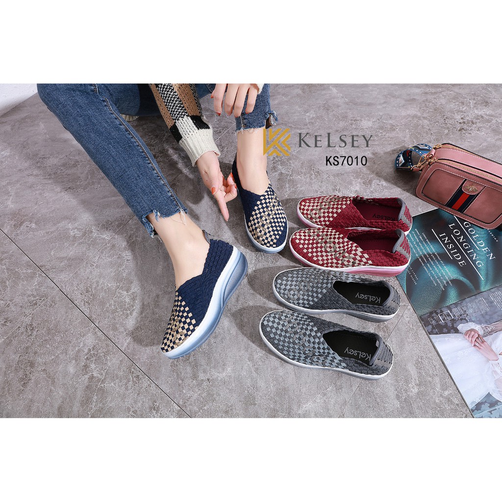 Sepatu Import/Sepatu Wanita/Sepatu  Batam KELSEY GRACIA WEDGES WB KS7010