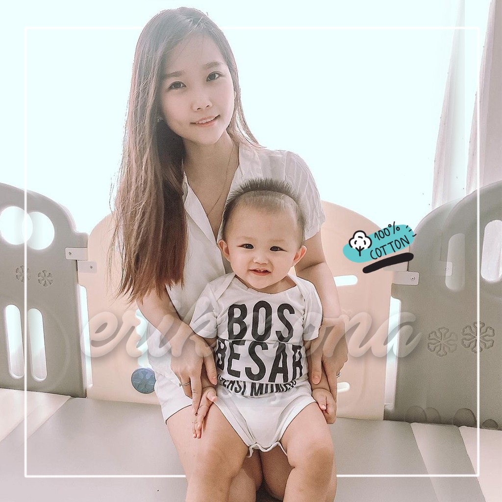 baju bayi jumper bayi lucu model bos besar