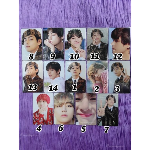 SHARING PHOTOCARD DICON BTS (KHUSUS TAEHYUNG)