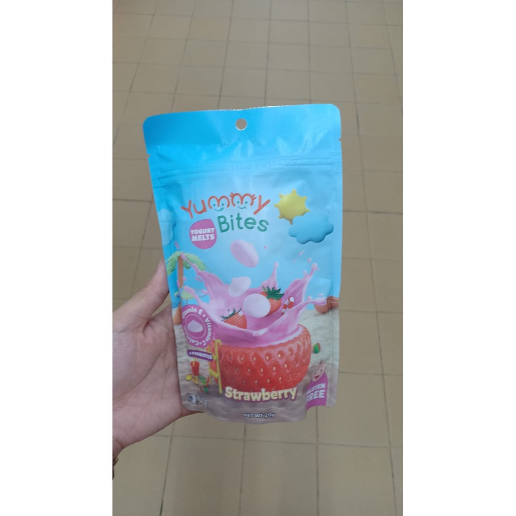 

Yummy Bites Yogurt Strawberry 20gr