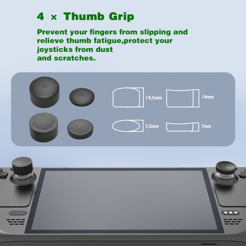 Vivi Pad Pelindung Layar Sentuh Anti Gores Untuk Konsol Game Steam Deck