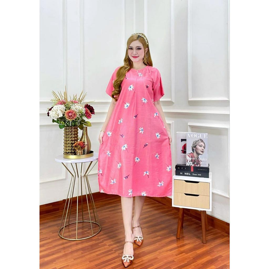 PAKAIAN WANITA BELI 2PCS GRATIS 1PCS DASTER CANTIK RESLETING DEPAN LENGAN PENDEK BAJU TIDUR