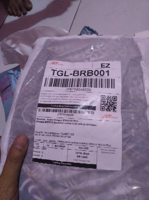 Benang Raja Kemeja Batik Pria Lengan Panjang Ukuran M L Xl