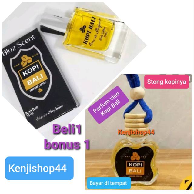 body spray kopi bali bonus parfum mobil dan ruangan