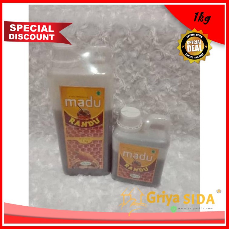 Madu randu 500gr madu mabruk mabruuk bunga randu original sehat nikmat hemat