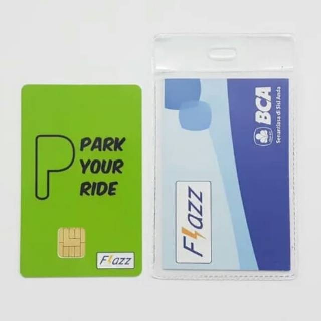 Flazz BCA Sign - Park Your Ride ORI /Like eTOLL eMONEY Tapcash or Brizzi