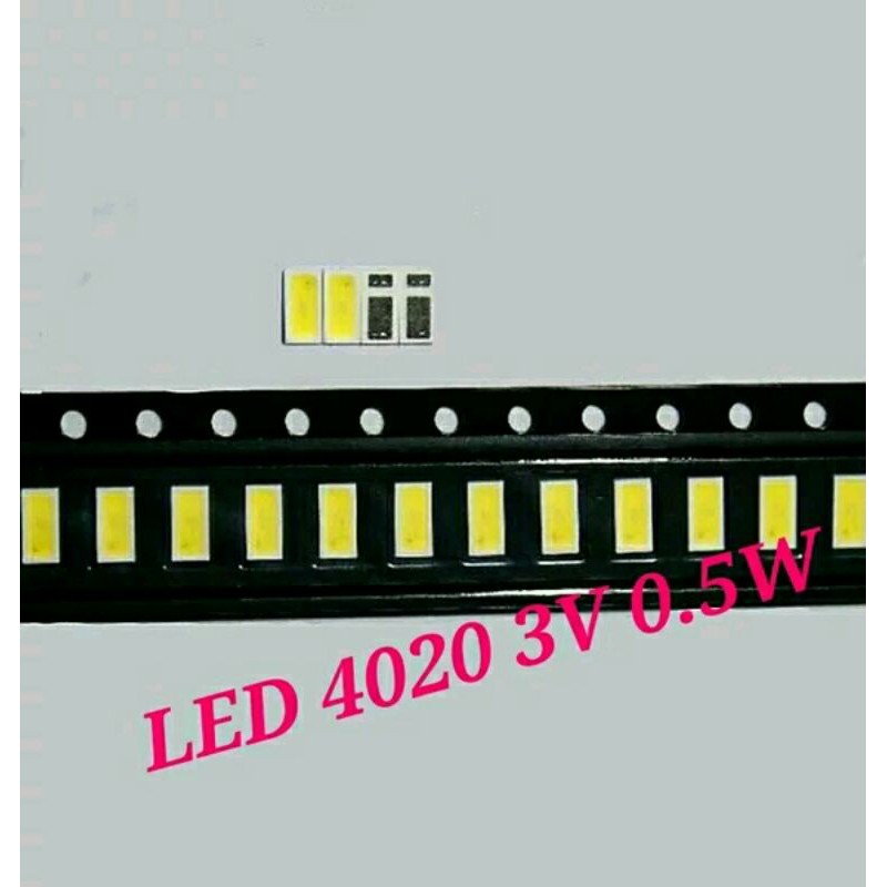 Led 4020 3v 1w backligt led tv backlight  tv led Backlight