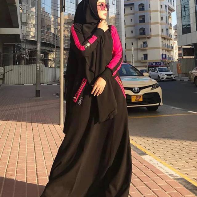 Preloved gamis bripi syari